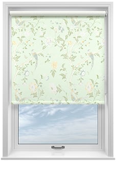 Laura Ashley Summer Palace , Eau De Nil - Twist&Fit Roller Blind